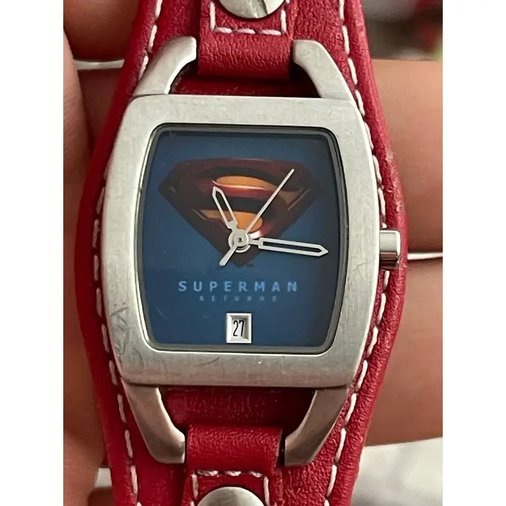 Fossil Superman Returns Men’s Quartz Watch  DC Comics 2006